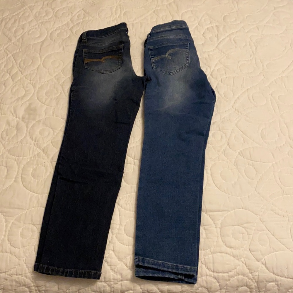 Justice jeggings 8.5
